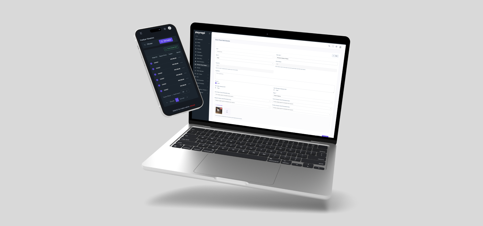 Stok & Lojistik Yönetimi - Sayrapi ERP Modülleri